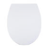 Aqualona Duroplast Soft Close Toilet Seat with Quick Release - White - 77399 profile small image view 1 