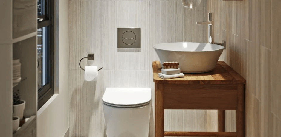 Downstairs cloakroom