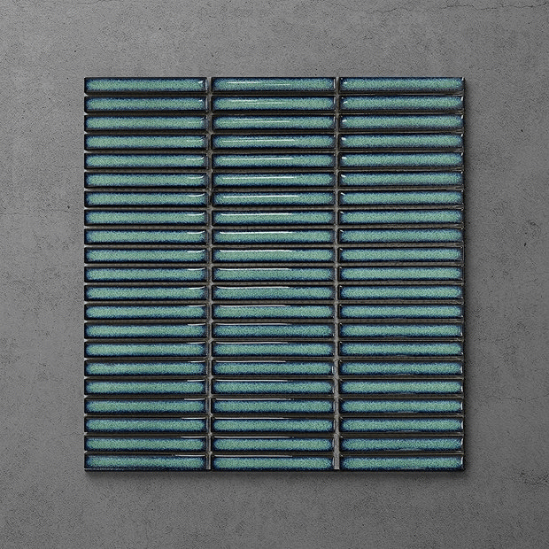 Turquoise tile sheet