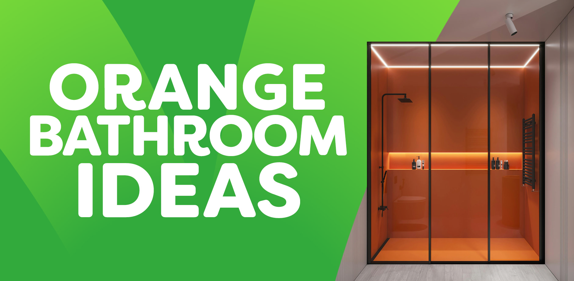 Orange Bathroom Ideas
