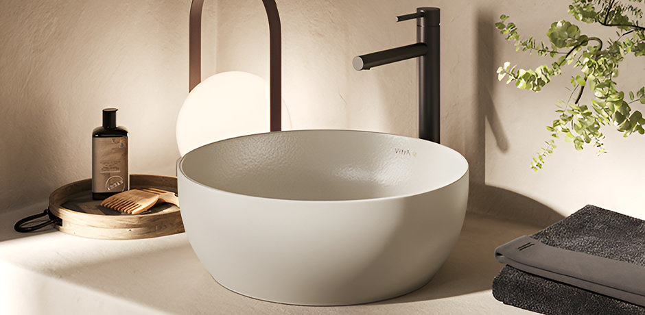 World's First 100% Recycled Ceramic Basin