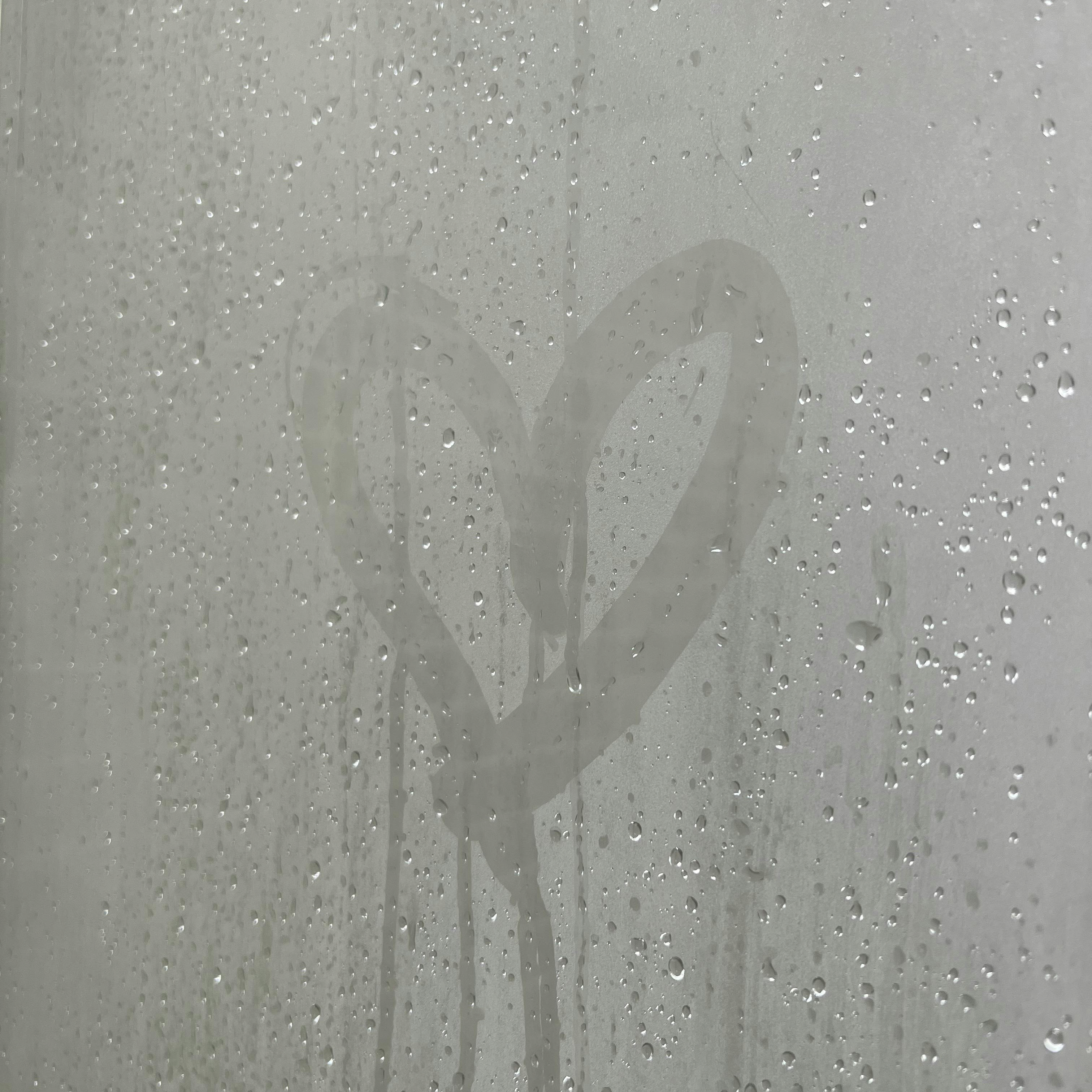 Condensation love heart