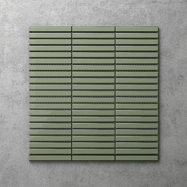 Sage green tile sheet
