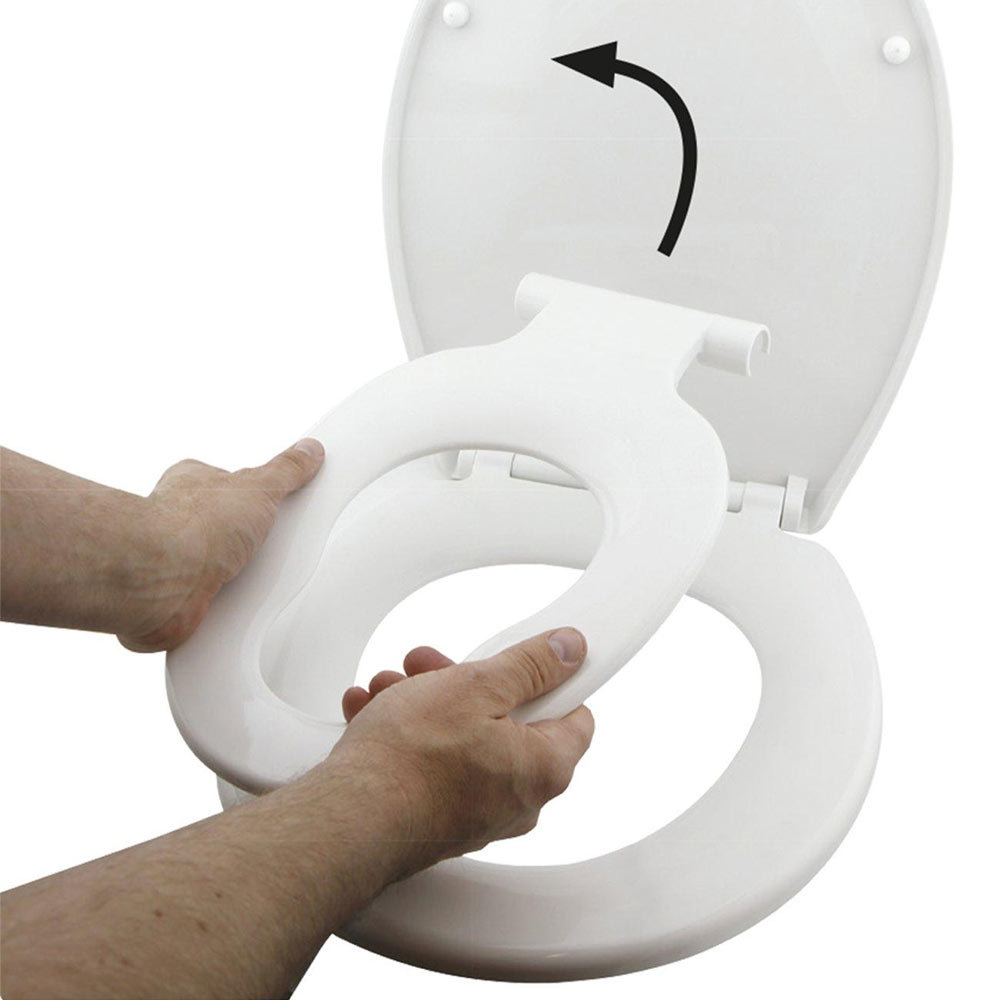 Aqualona Family Toilet Seat with Soft Close & Quick Release - 77702