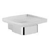 Roper Rhodes Horizon Frosted Glass Soap Dish & Holder - 7814.02 profile small image view 1 