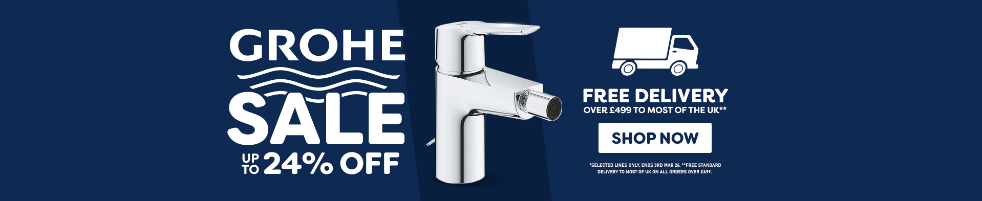 Grohe Sale - Free Del