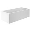 Duravit No.1 Styrene Support Box for Rectangular Baths profile small image view 1 