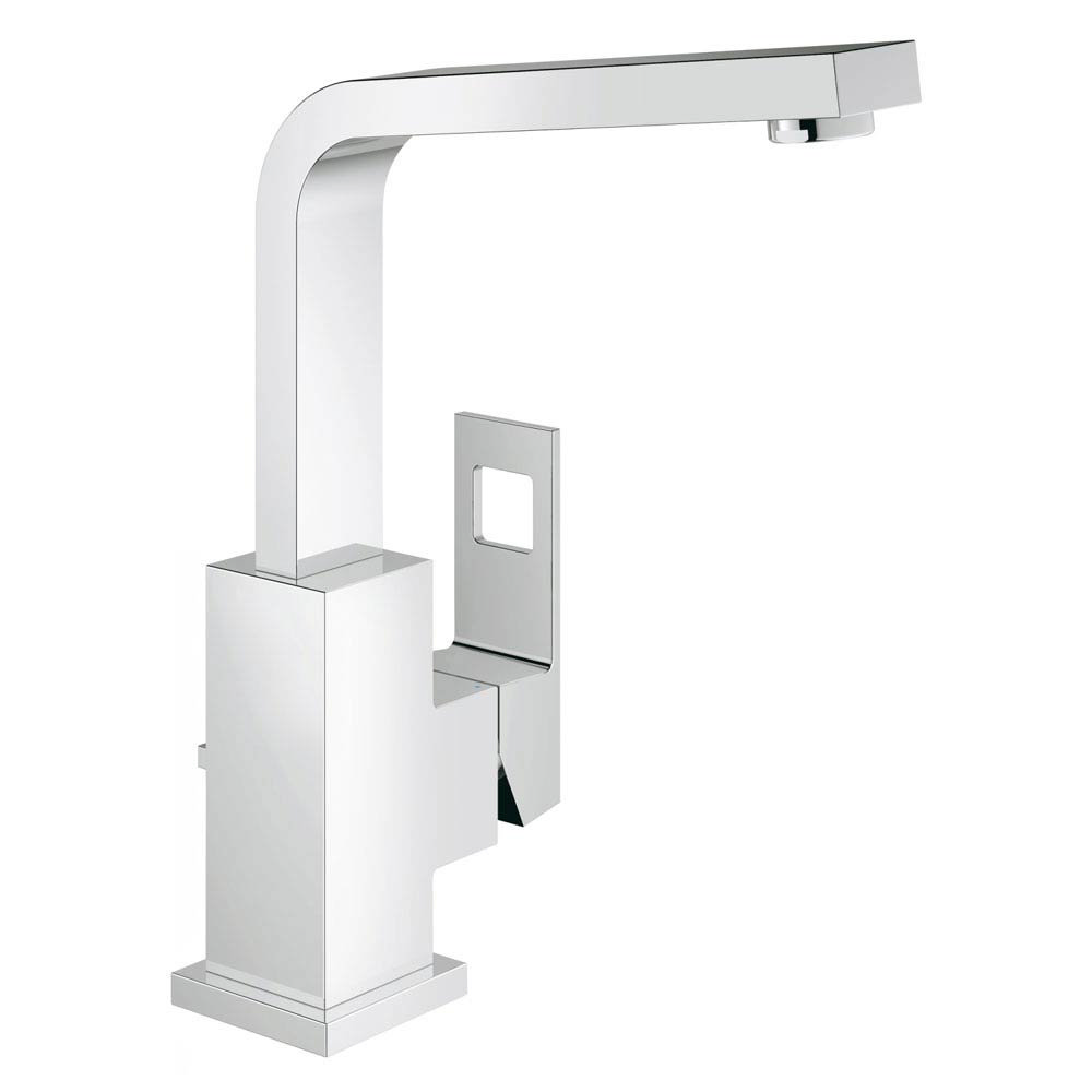 Grohe Eurocube High Spout Basin Mixer with Pop-up Waste