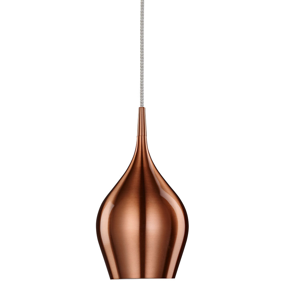 Copper Pendant Light Fitting
