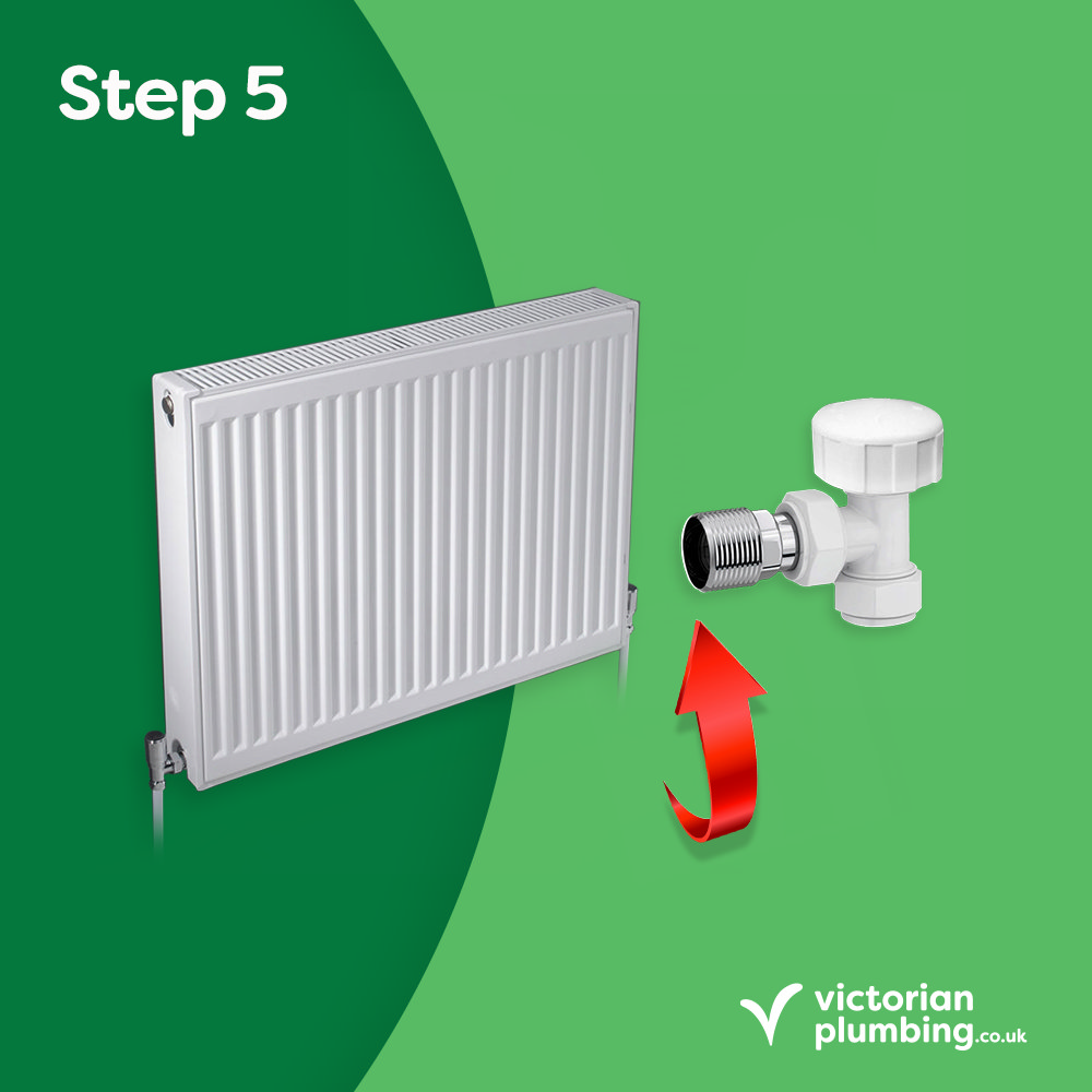 How to Remove a Radiator step 5