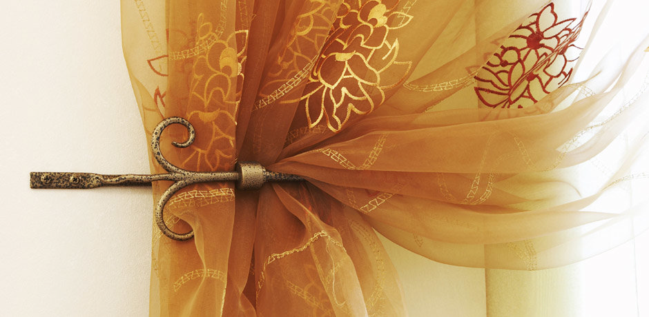 Orange Curtain