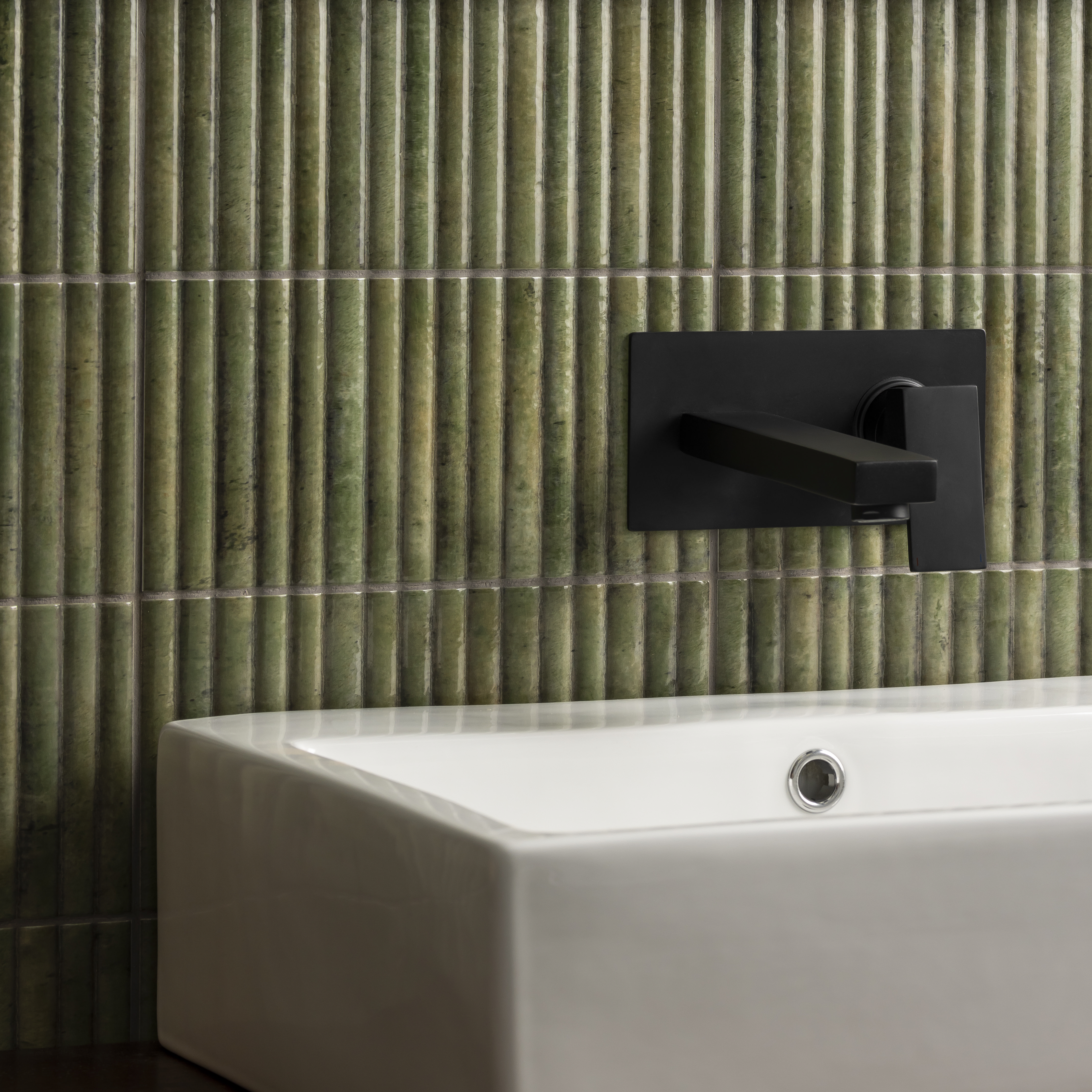 Matteo Green Fluted Tile 