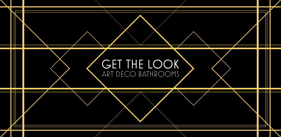 Black and Gold Art Deco Poster