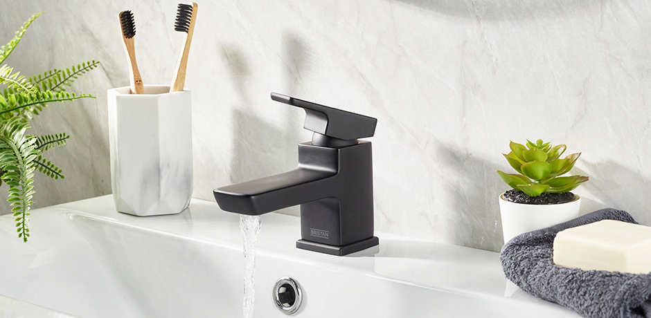 Matt Black Bathroom Tap