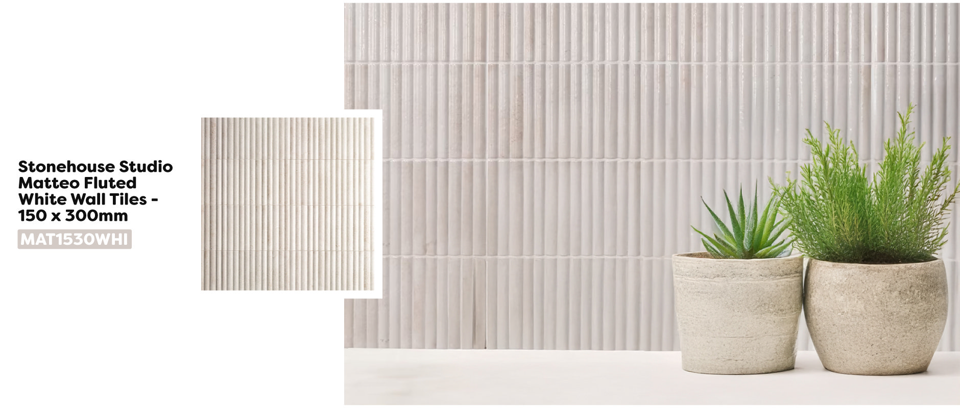 fluted tiles