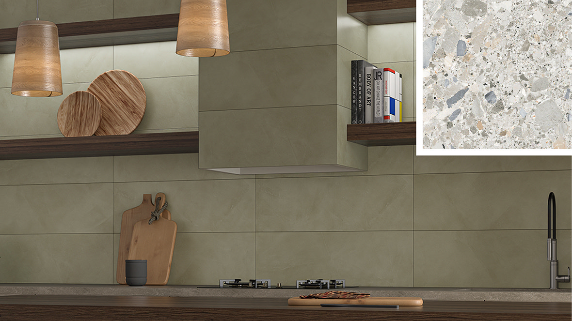 Royston Olive Tile
