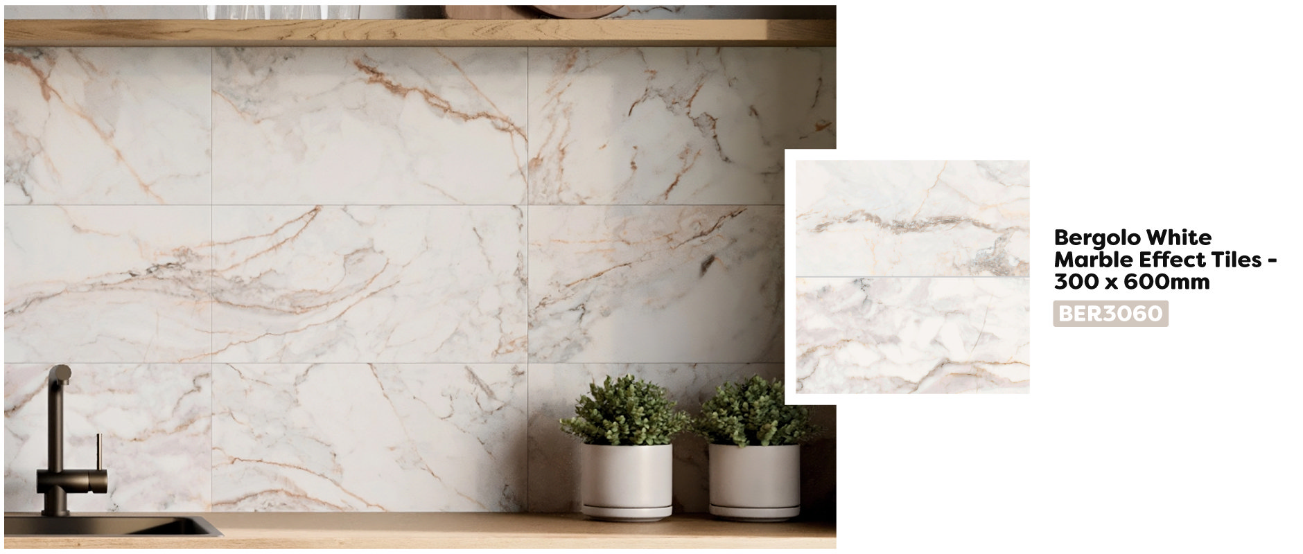 Bergolo White Tiles