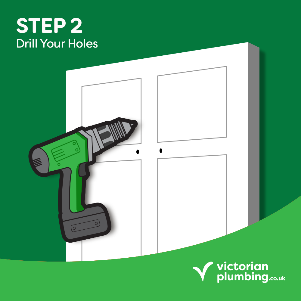 How to Hang a Bathroom Door Hook Victorian Plumbing