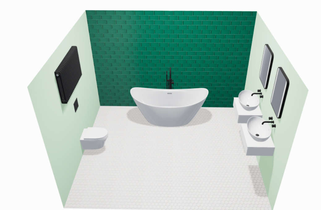 3D Bathroom Planner Design