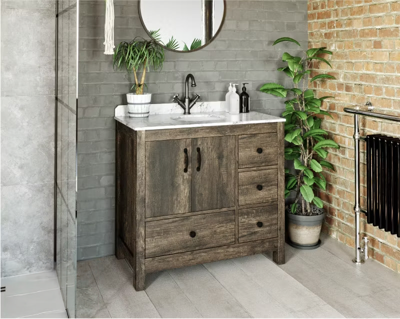 industrial design bathroom vanity