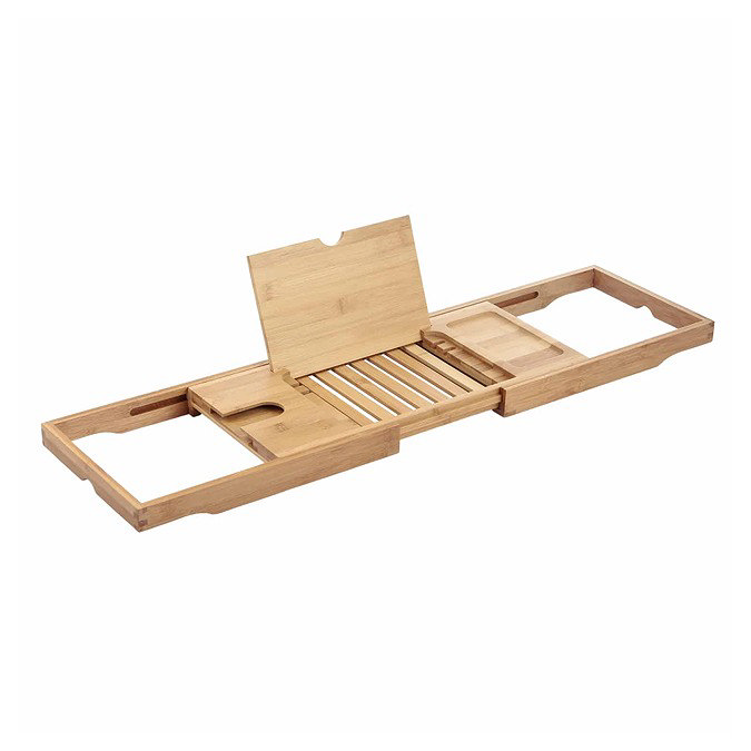 Slim Bamboo Bath Rack