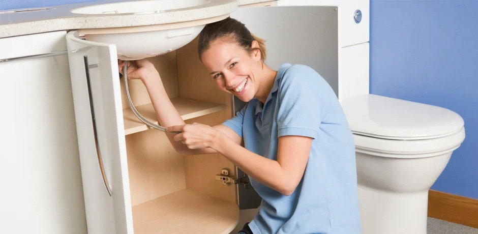 how to hide bathroom plumbing