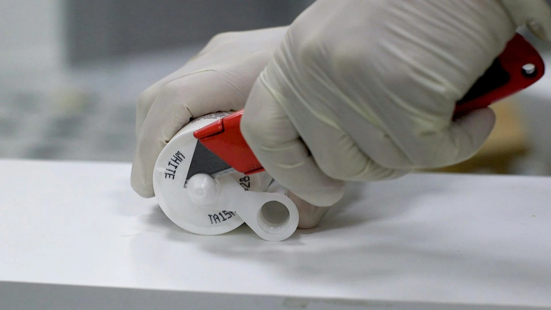 Grouting tiles: Step 7