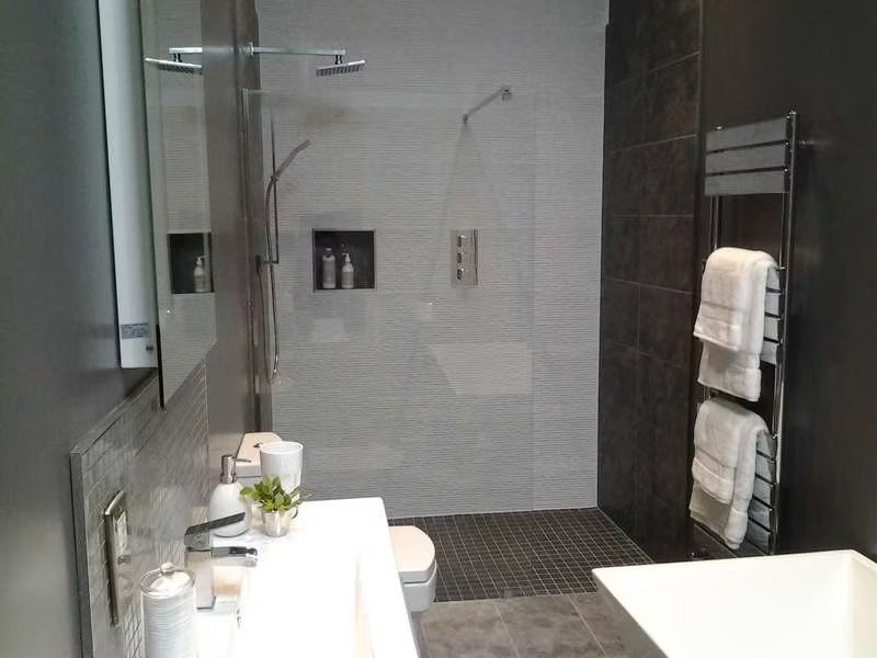 modern wet room