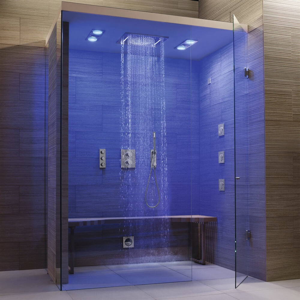 Grohe Rainshower in shower enclosure