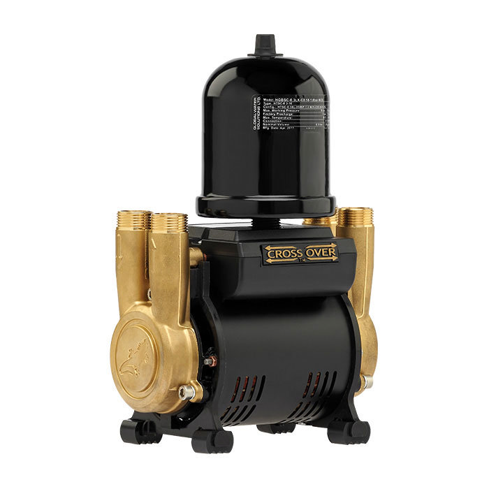 Salamander CT Force 15TU 1.5 Bar Twin Brass Ended Universal Shower Pump - CTFORCE15TU - quietest twin brass regenerative shower pump in the UK