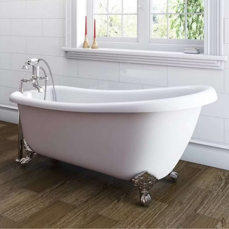 freestanding traditional bath