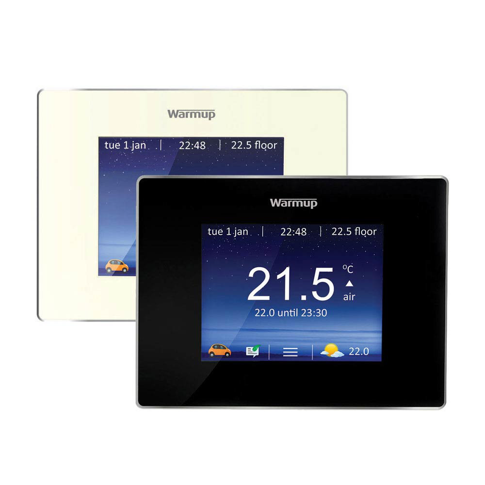 2 smart wifi home thermostats