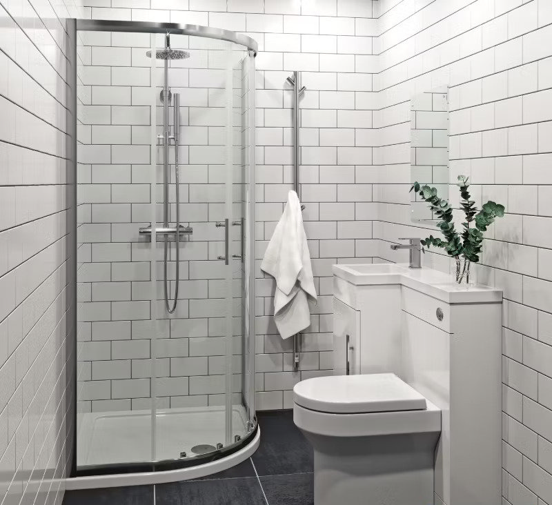 white en-suite