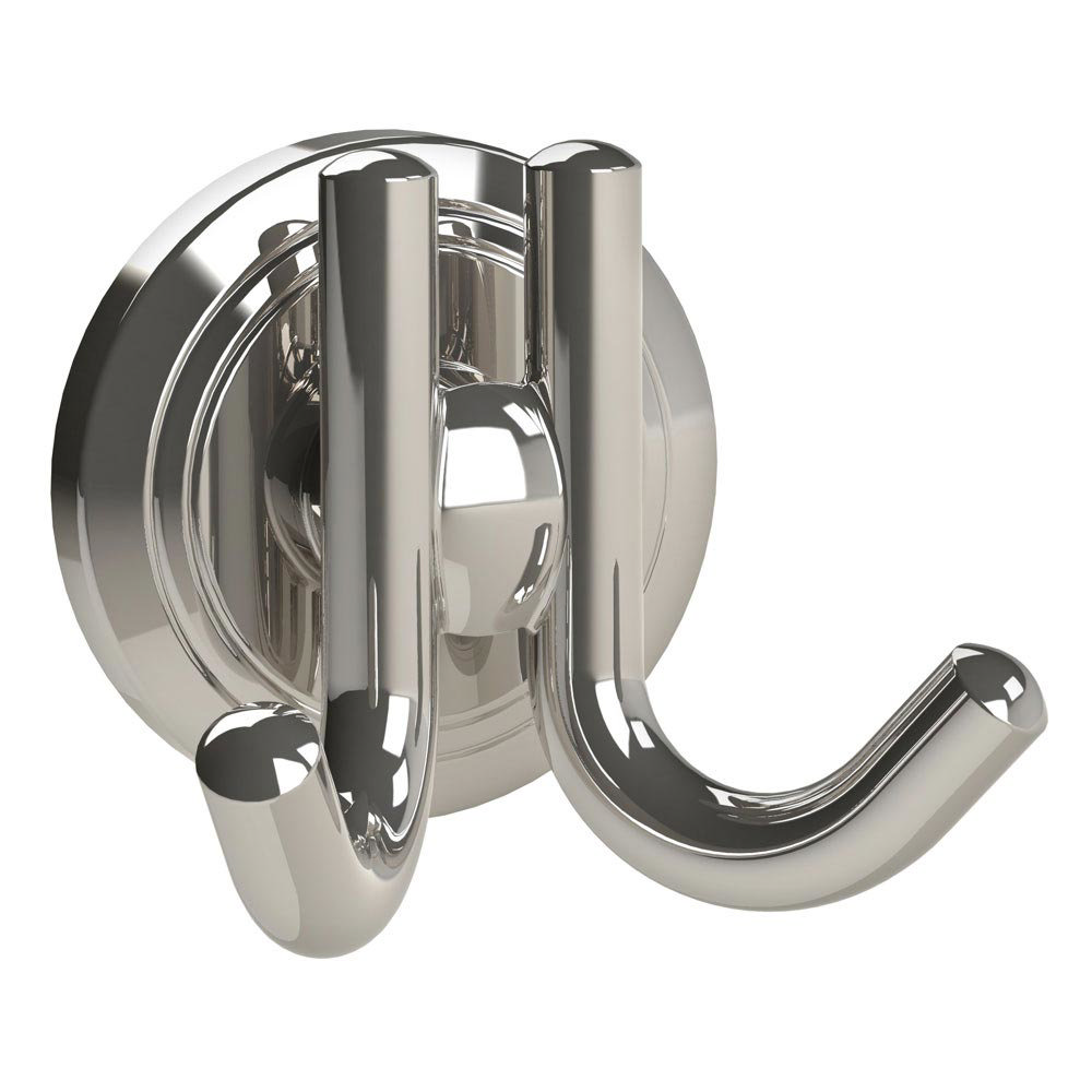 Miller Oslo Polished Nickel Double Hook Available At Victorian