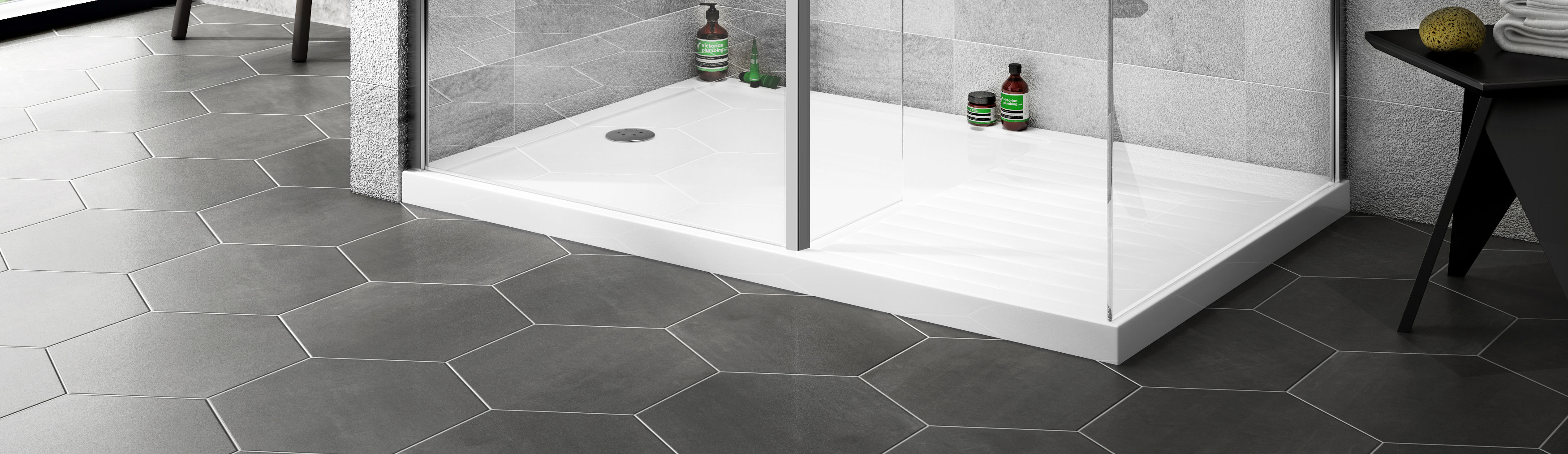 Arezzo rectangular shower tray