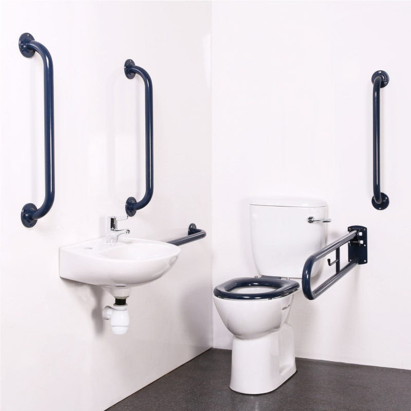 Commercial accessible bathroom