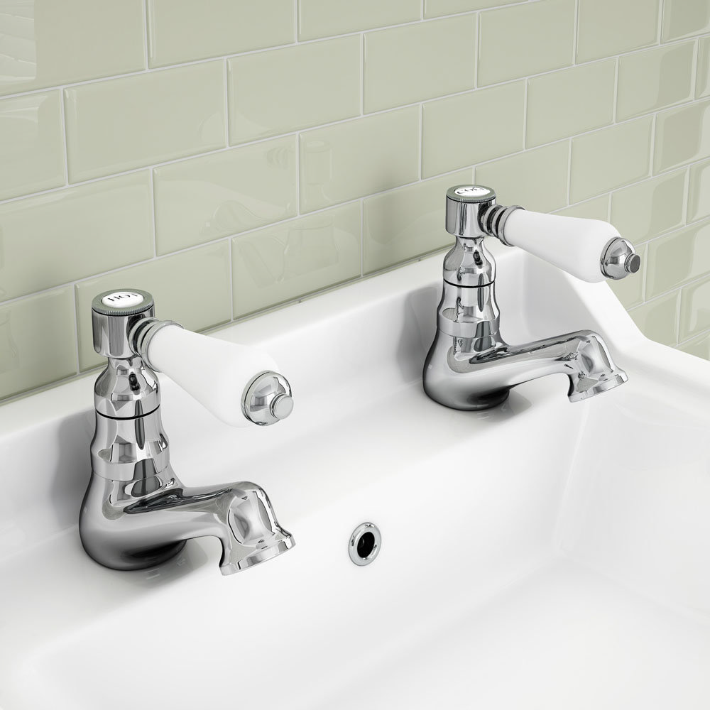 Lancaster Traditional Basin Taps