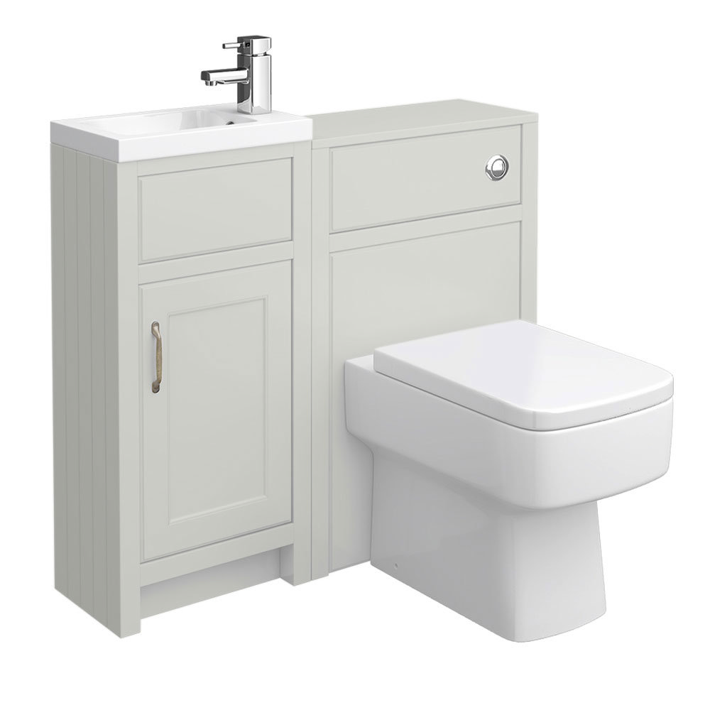 Chatsworth Traditional Cloakroom Vanity Unit Suite