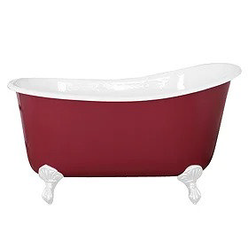 Carron Shelley 0TH Cast Iron Bath (1370x730mm) with Feet