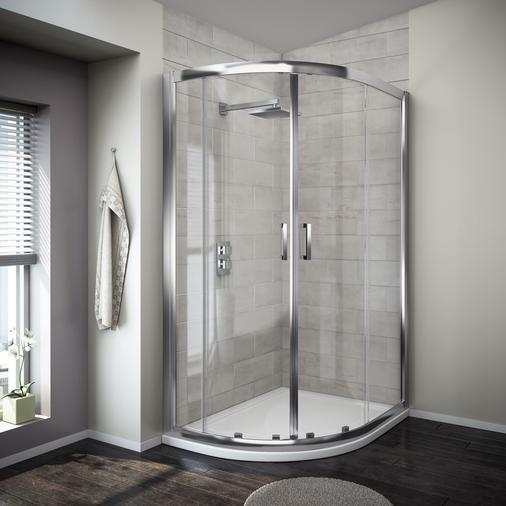 The Modena Offset Quadrant 8mm Easy Fit Shower Enclosure | Shower Enclosure Buying Guide