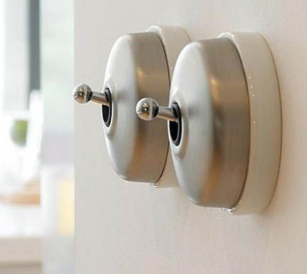Retro light switch ideas | 29 Bright Bathroom Lighting Ideas For 2017
