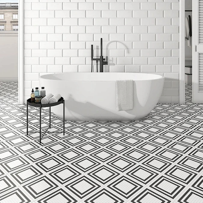 Tetra Grid Wall and Floor Tiles