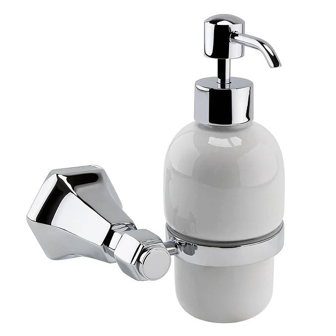 Art deco soap dispenser