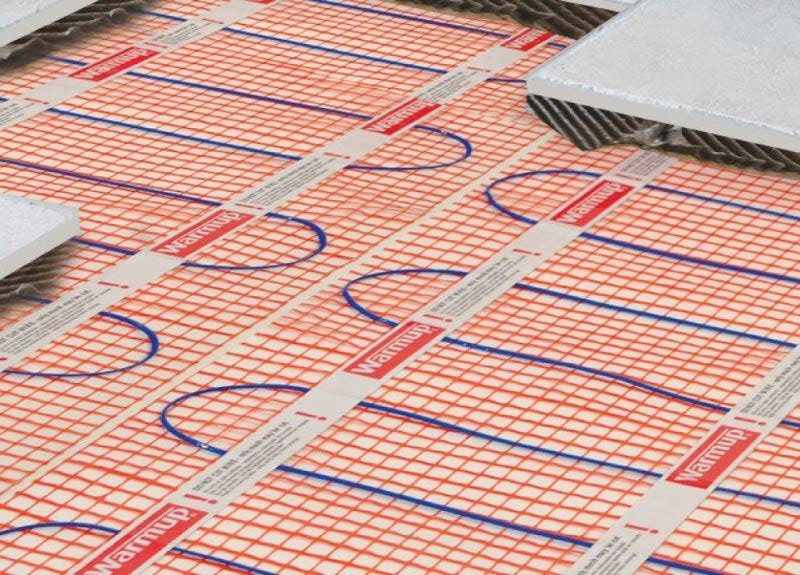 Warmup underfloor heating