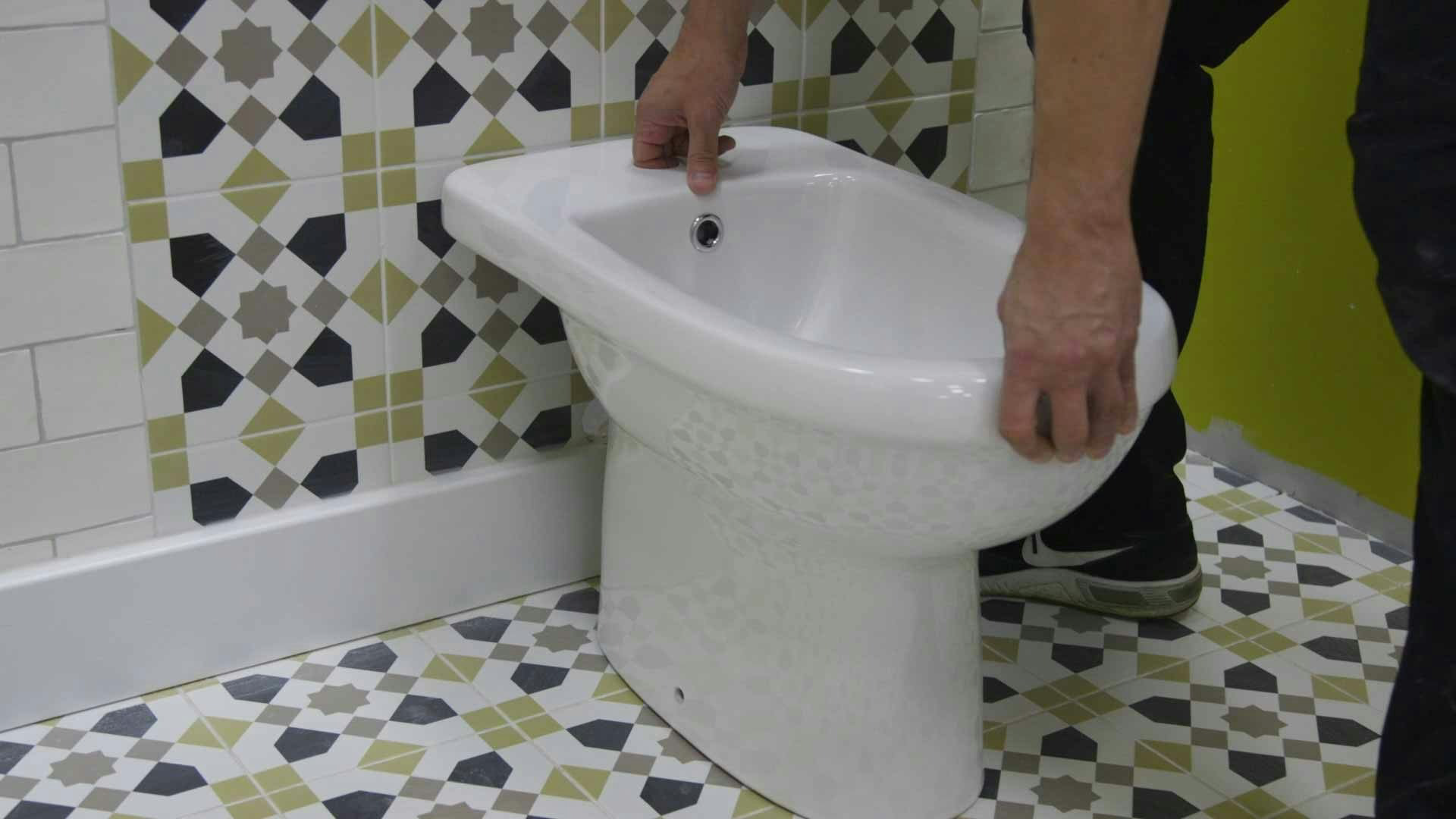 Installing a bidet: Step 1