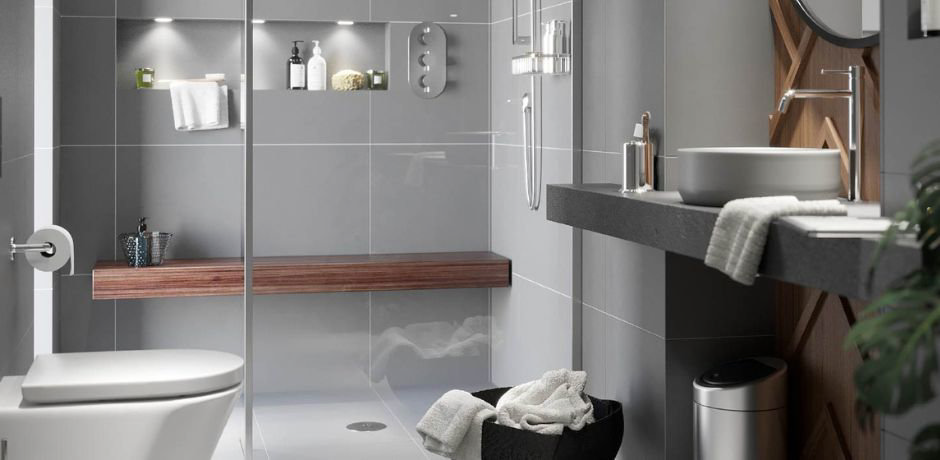 Walk-in shower