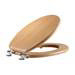 Roper Rhodes Traditional Wooden Soft Close Toilet Seat - Various Colour Options profile small image view 2 