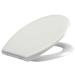 Euroshowers - ONE Seat Universal Soft Close Toilet Seat - White - 83311 profile small image view 4 