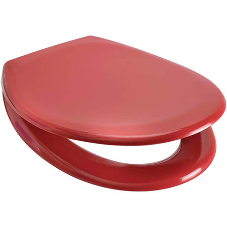 Euroshowers Rainbow Soft Close Toilet Seat - Red - 84480