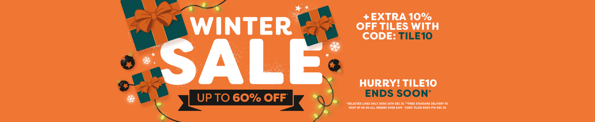 Winter Sale - Free Del